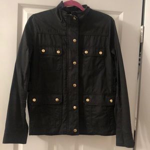 Jcrew field jacket size M in black